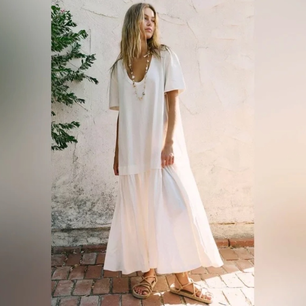 Free People Herron Drop-Waist Maxi